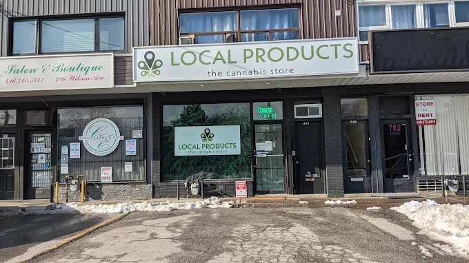 Local Products Cannabis - The Cannabis Store store front