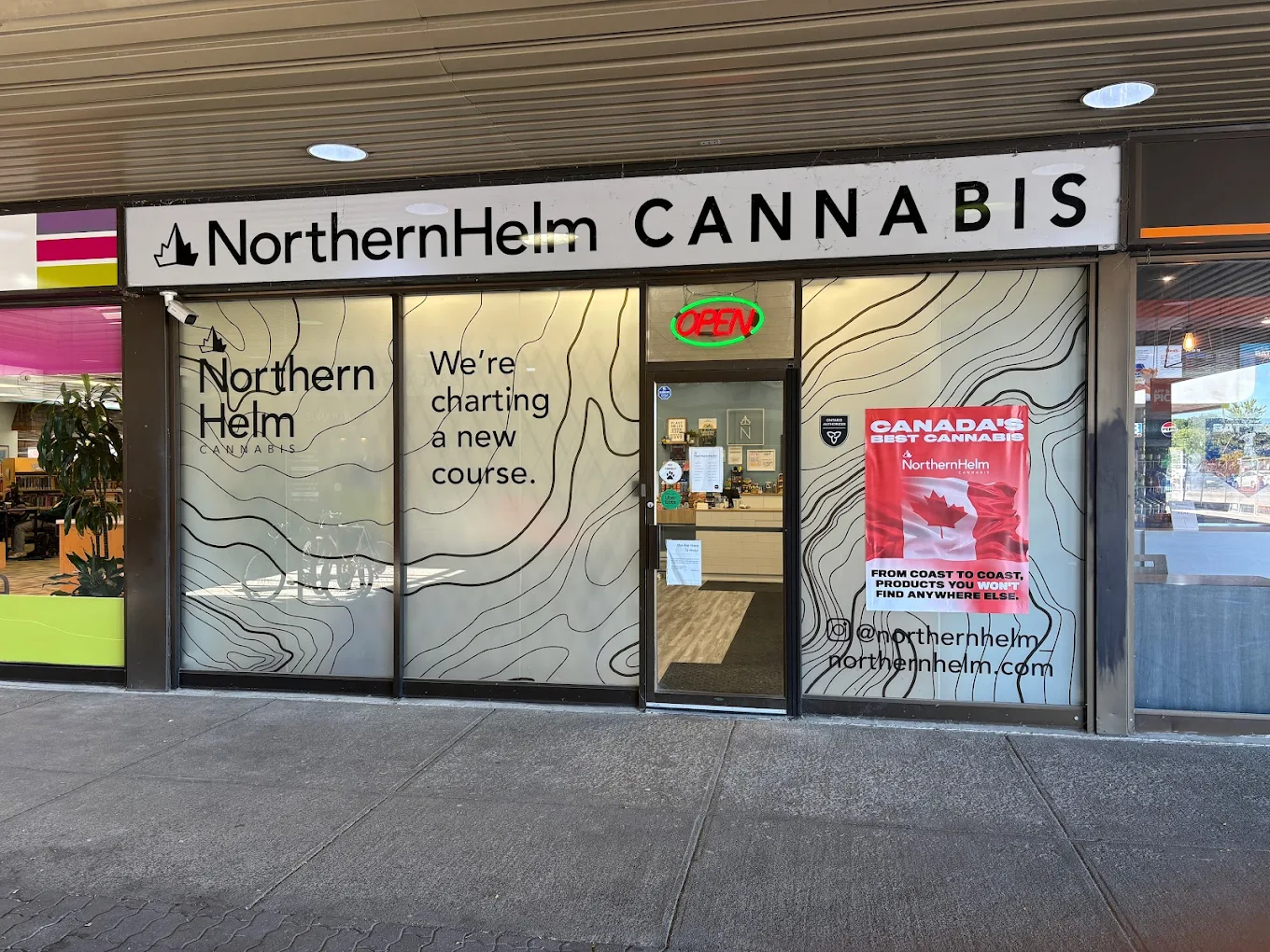 Northern Helm Cannabis store front