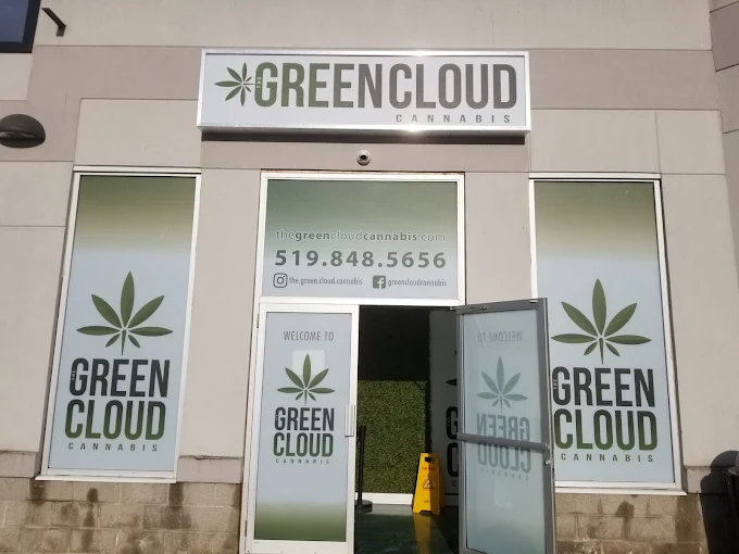 The Green Cloud Cannabis - Arthur store front