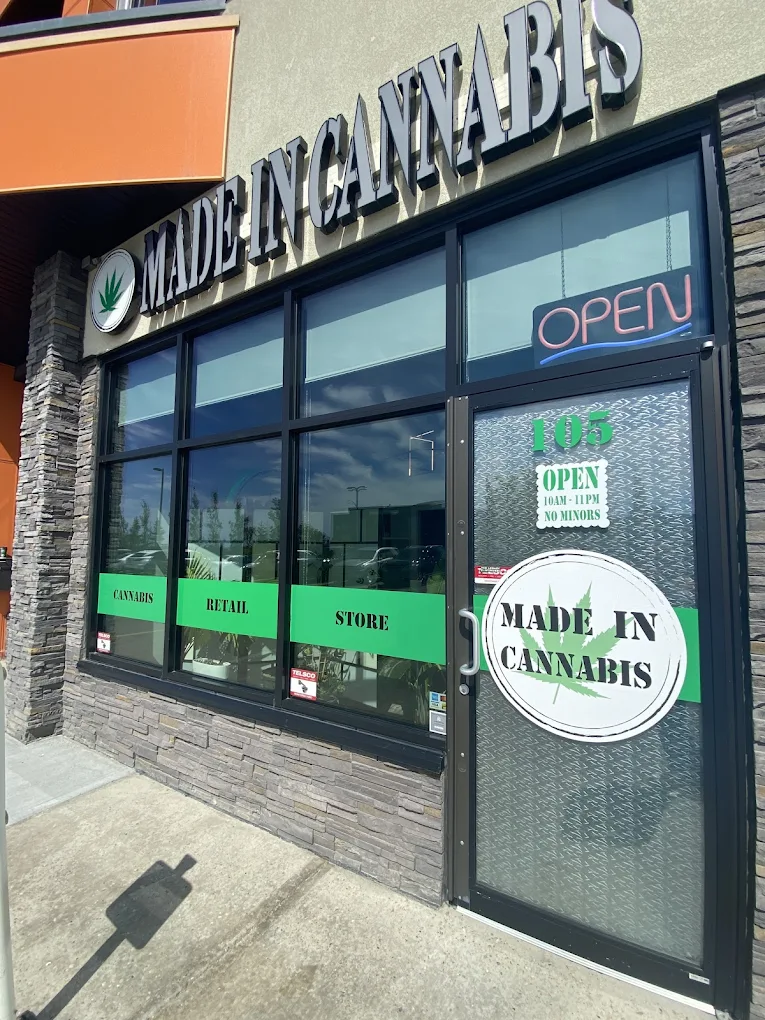 Made In Cannabis store front