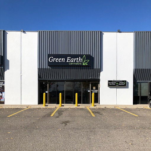 Green Earth Cannabis store front