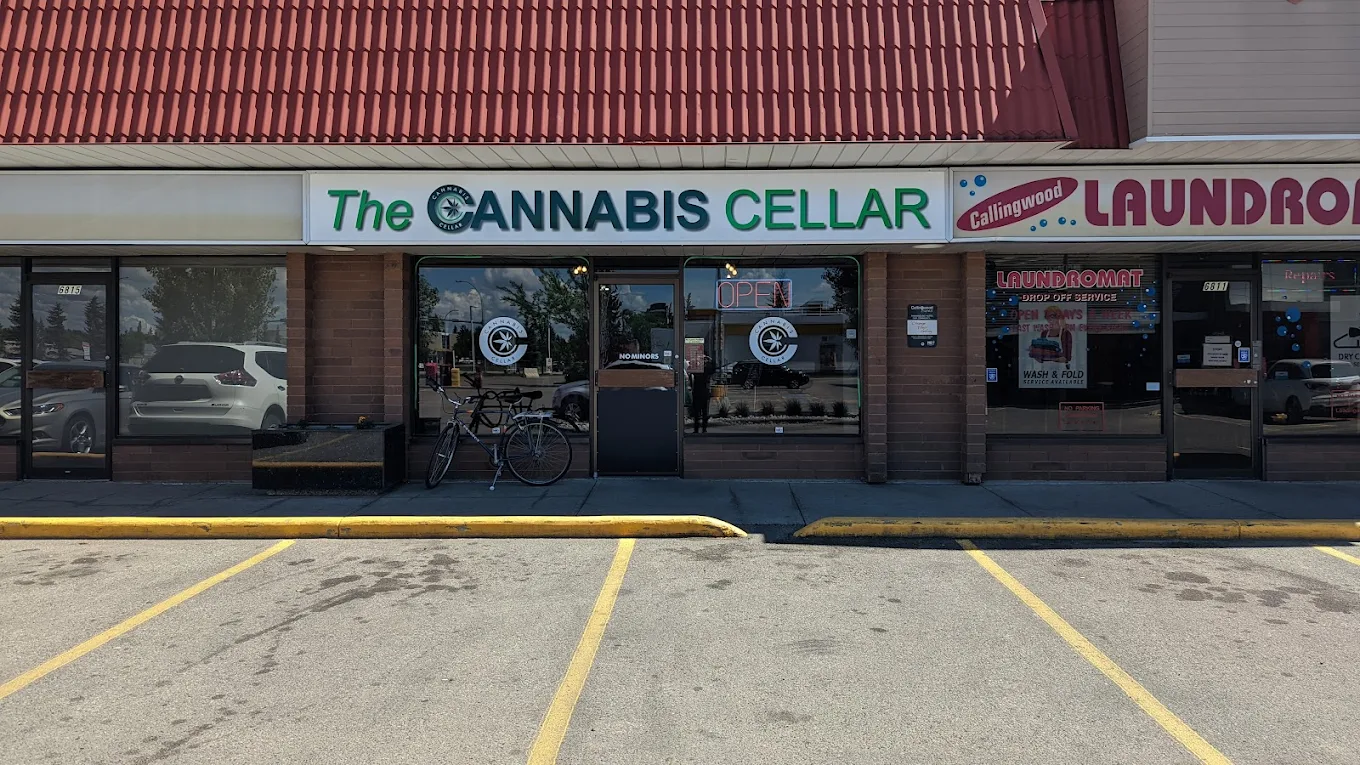 Cannabis Cellar - Callingwood store front