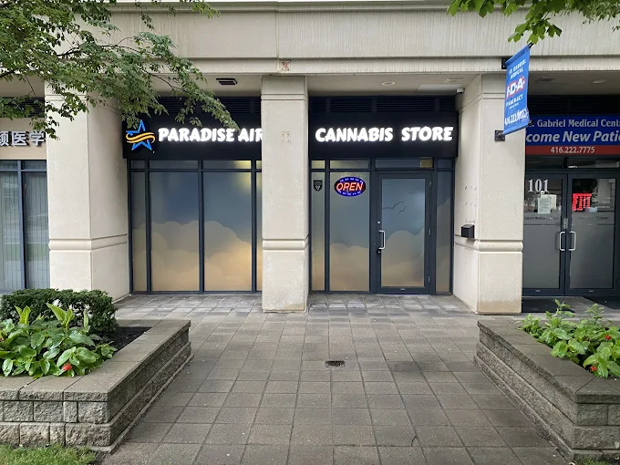 Paradise AIR Cannabis store front