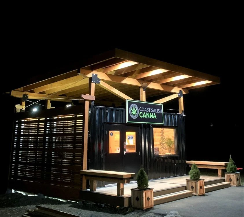 Coast Salish Canna - Cedar store front