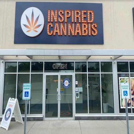 Inspired Cannabis Co store front