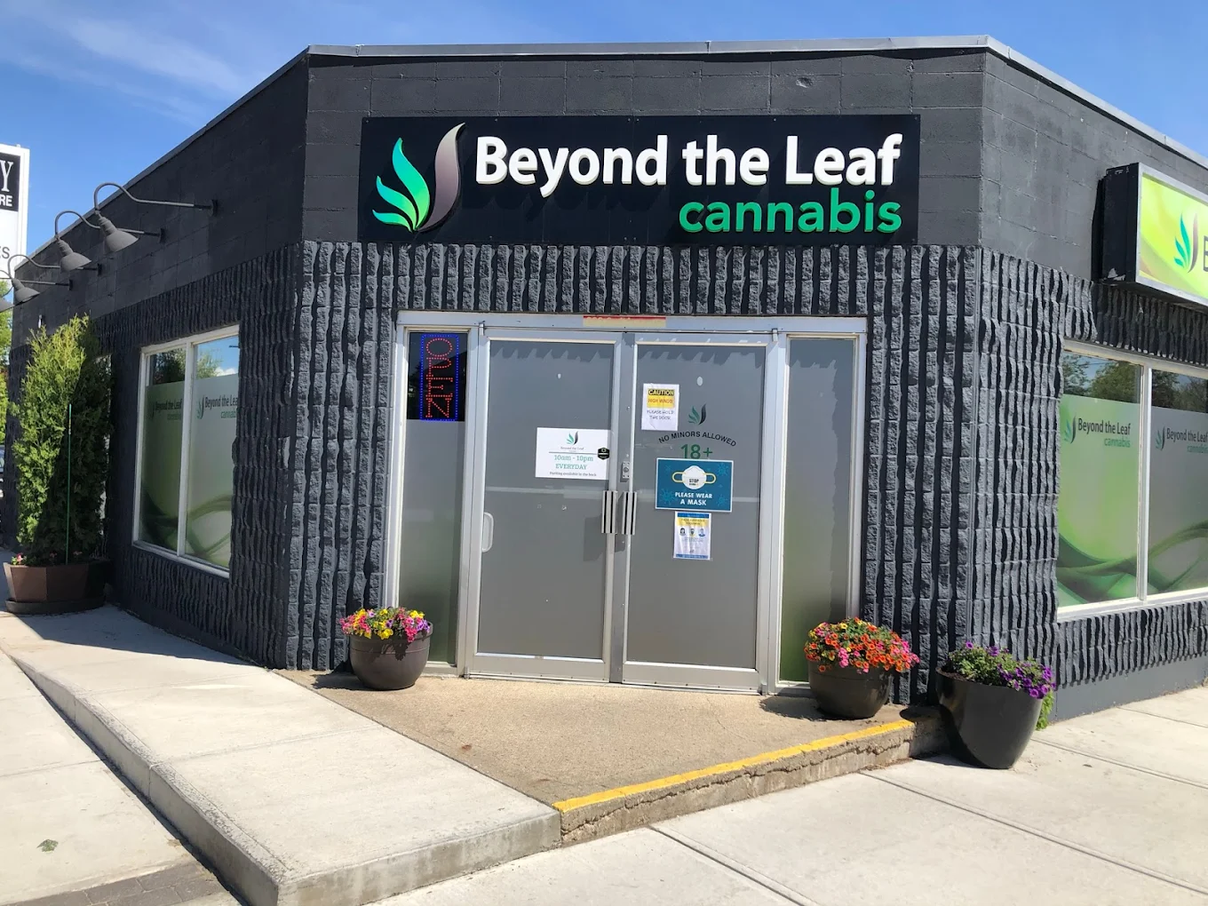 Beyond The Leaf store front