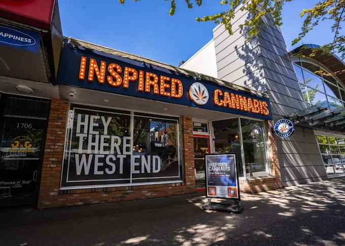 Inspired Cannabis Co - Robson St store front