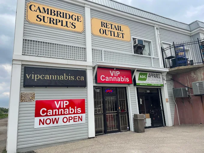 VIP Cannabis Company store front