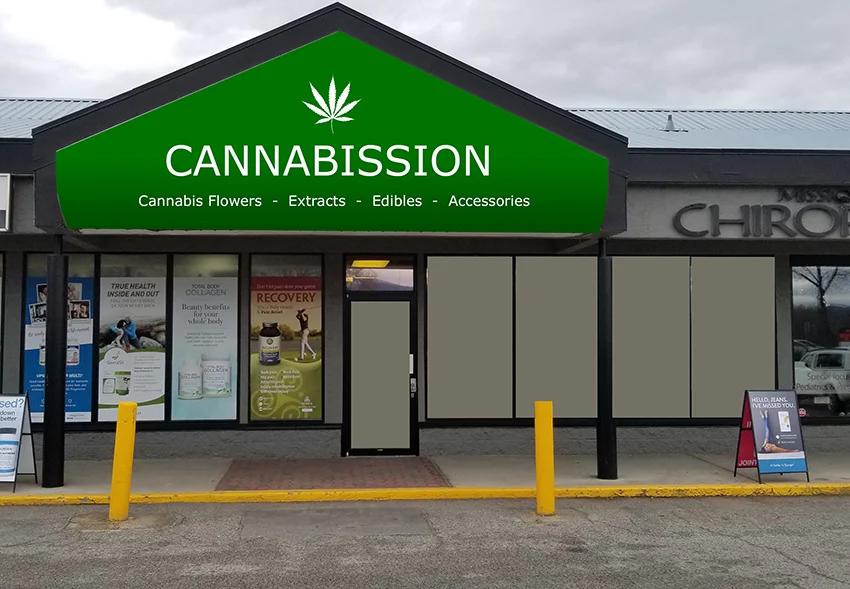 Cannabission Cannabis Ltd store front