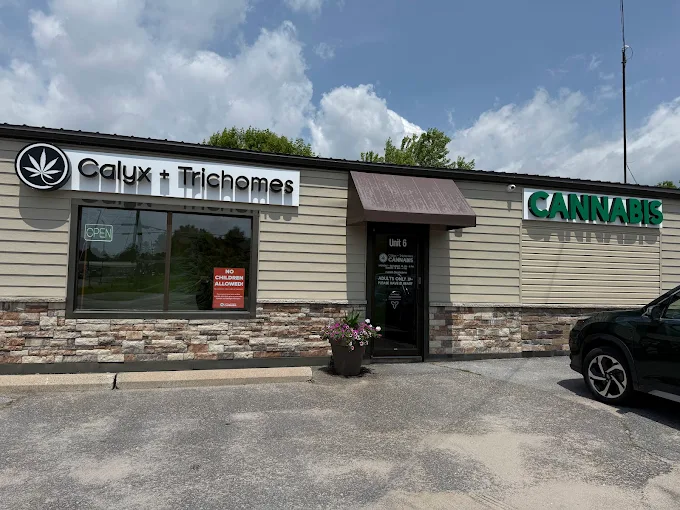 Calyx + Trichomes Cannabis store front