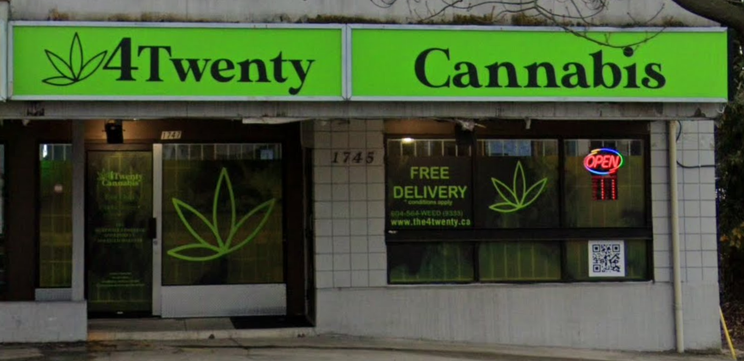 4Twenty Cannabis- Nanaimo store front
