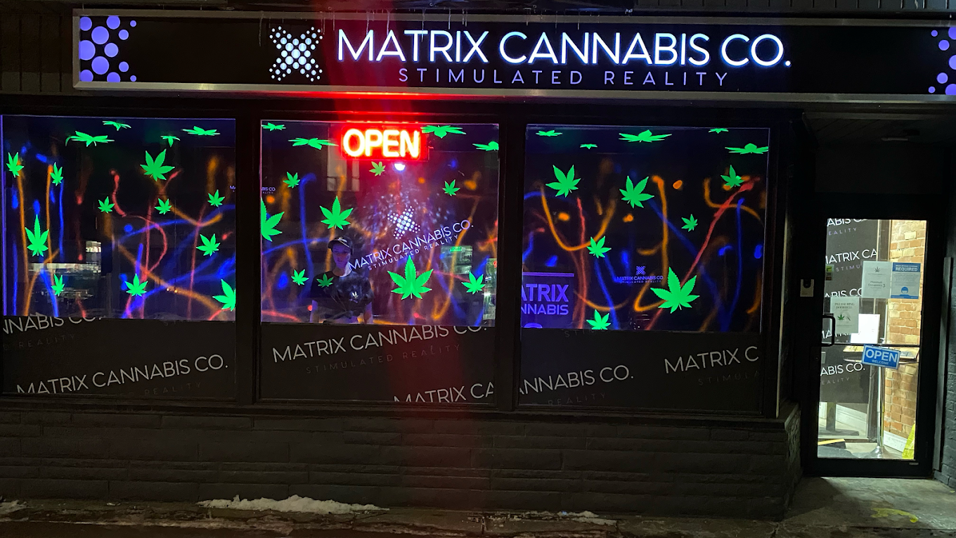 Matrix Cannabis Company store front