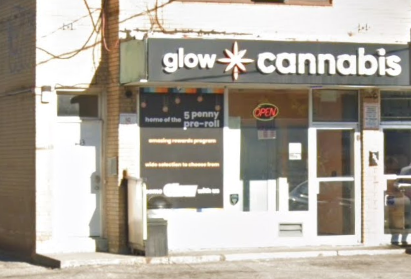 Glow Cannabis store front
