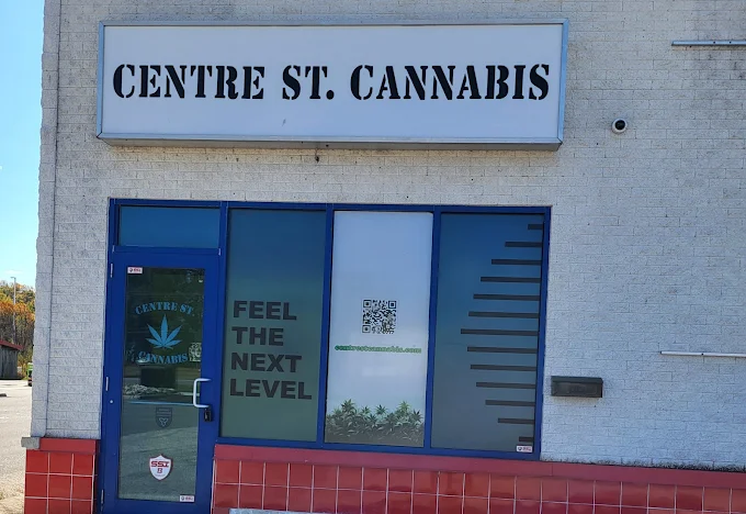 centre st cannabis store front