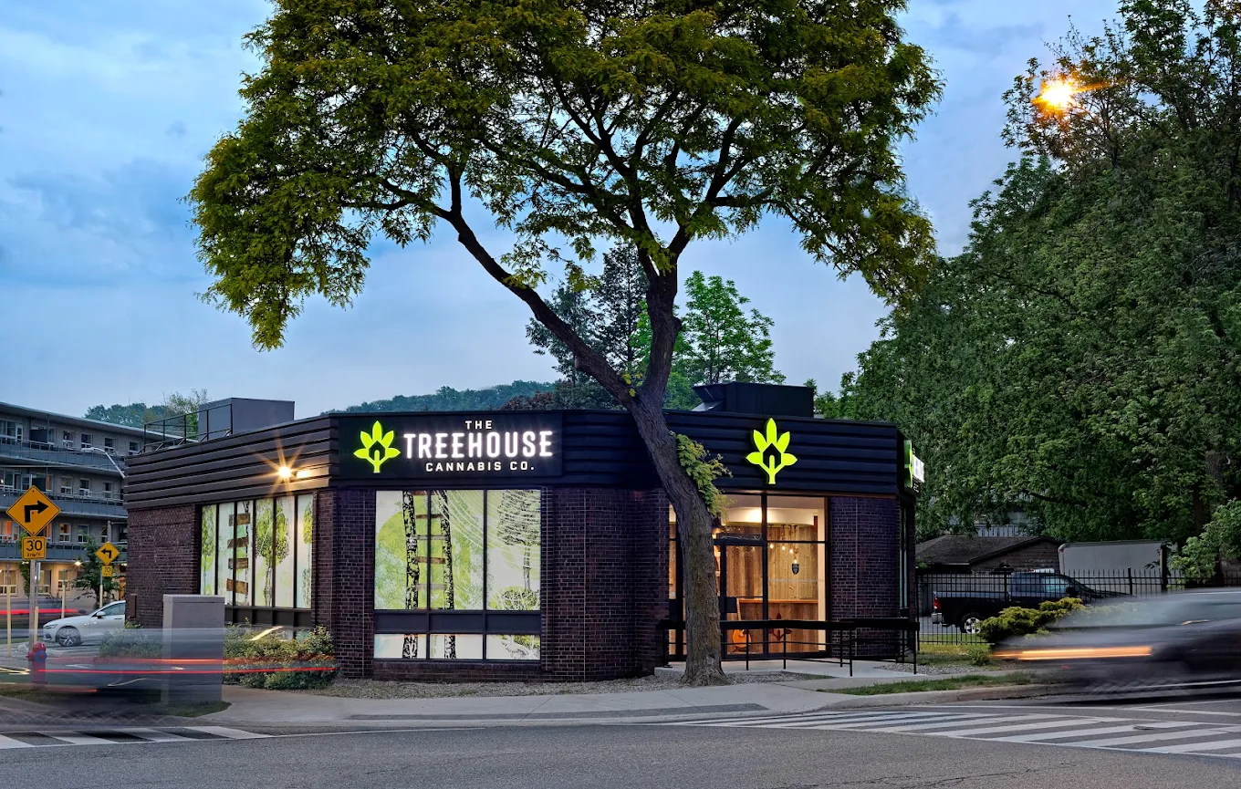 The Treehouse Cannabis Company store front