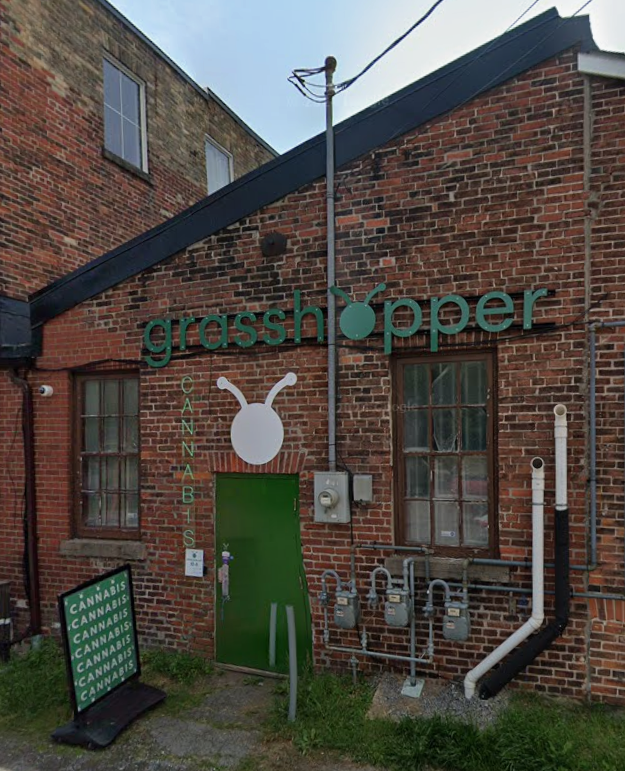 Grasshopper Cannabis store front