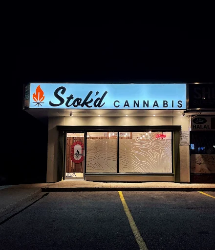 Stok'd Cannabis store front