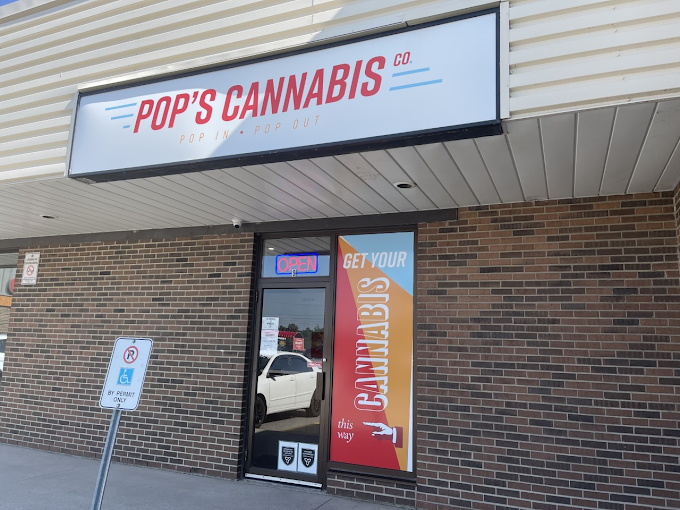 Pops Cannabis store front