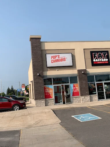 Pops Cannabis Co store front