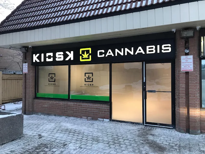 Kiosk Cannabis store front