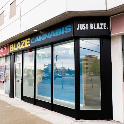 Blaze Cannabis store front