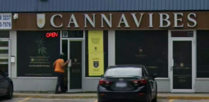 Canna Vibes store front