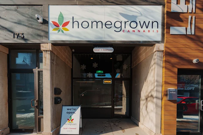 Homegrown Cannabis store front