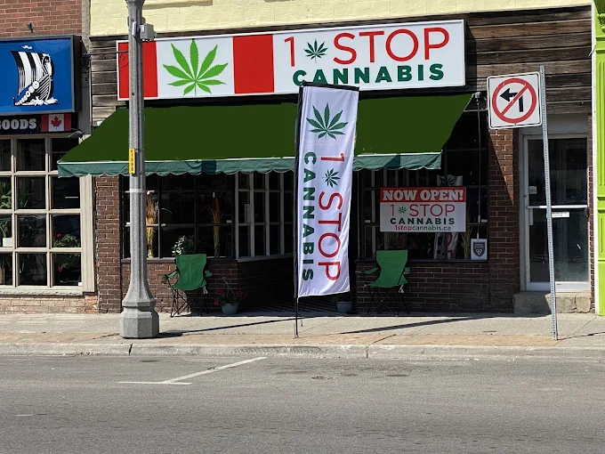 1 Stop Cannabis store front