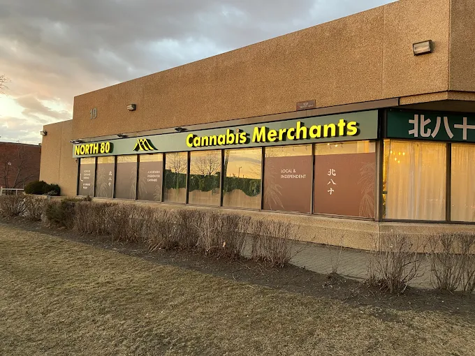 North 80 Cannabis store front