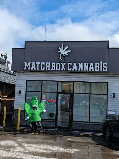 Matchbox Cannabis Great Northern Road store front