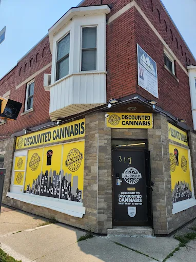 Discounted Cannabis store front