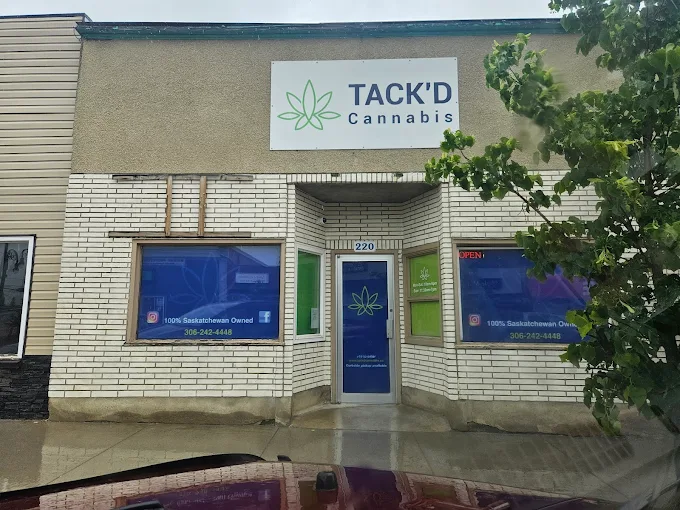 Tack'd Cannabis store front