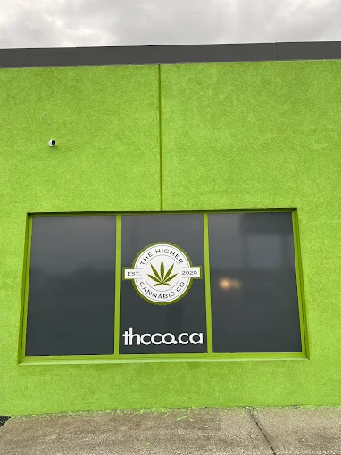 the higher cannabis company store front