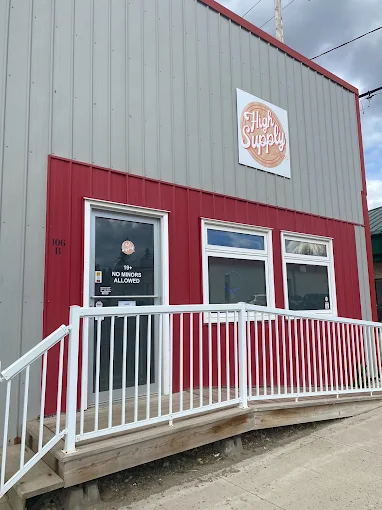 High Supply Cannabis store front