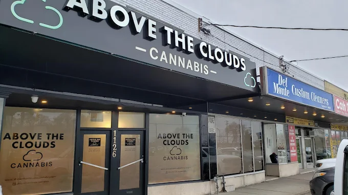 Above The Clouds Cannabis store front