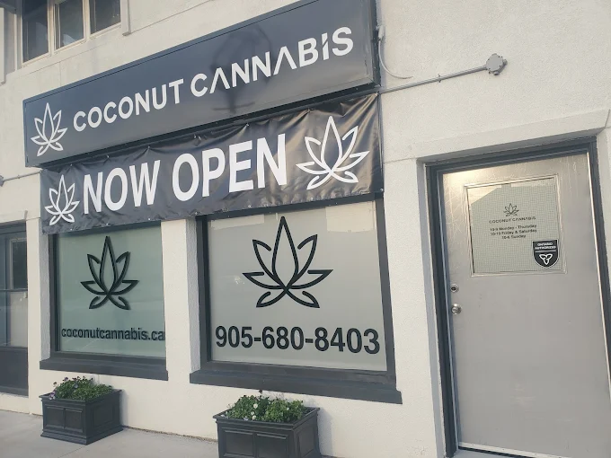 Coconut Cannabis store front