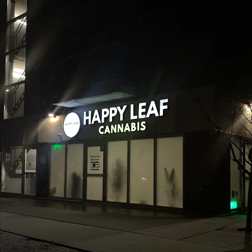 Happy Leaf Cannabis store front