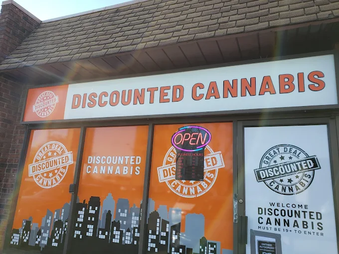 Discounted Cannabis - Windsor store front
