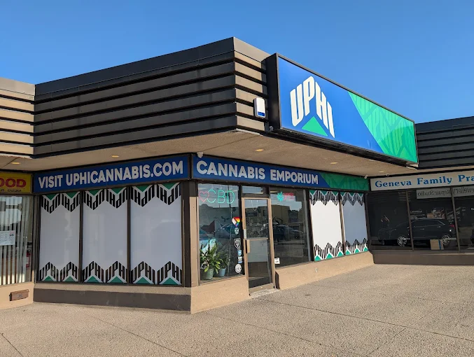 UpHi Cannabis Emporium store front