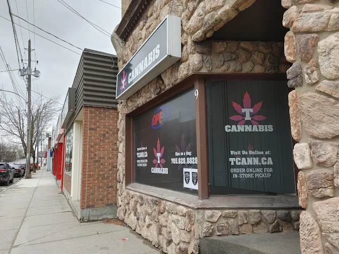 T Cannabis store front