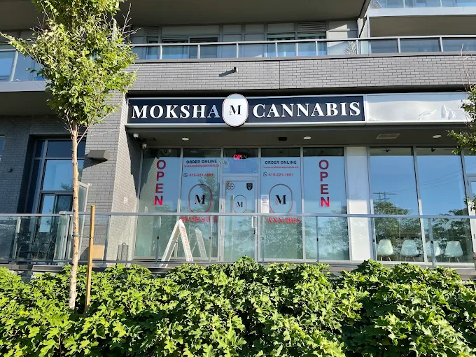 Moksha Cannabis store front