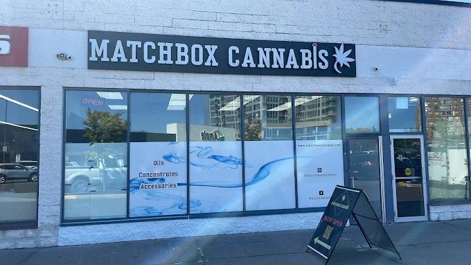 Matchbox Cannabis store front