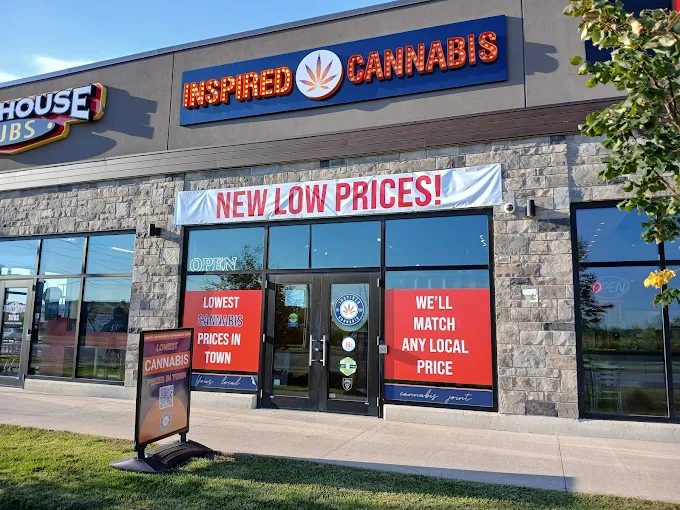 Inspired Cannabis Co store front