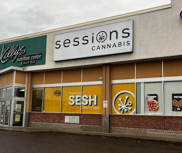 SESSIONS CANNABIS store front