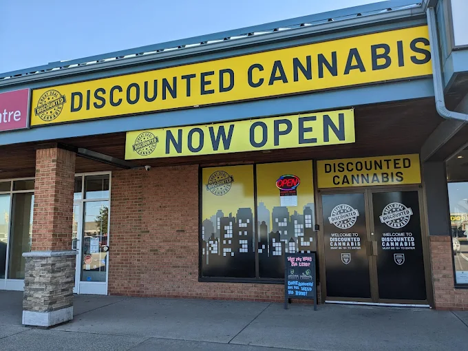 Discounted Cannabis store front