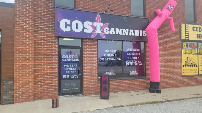 Cost Cannabis store front
