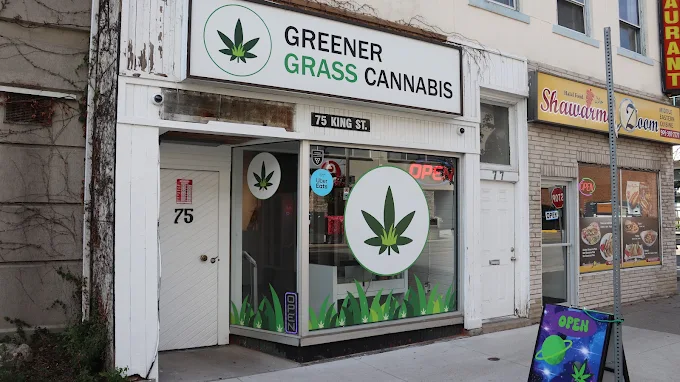 Greener Grass Cannabis store front
