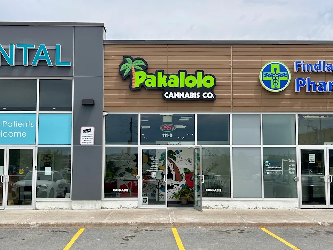 Pakalolo Cannabis Co store front