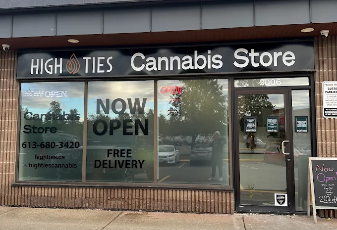 Highties Cannabis Store store front