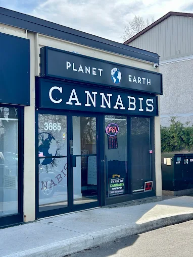 Planet Earth Cannabis store front